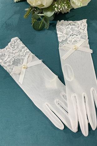 Beyaz Gelin Eldiveni