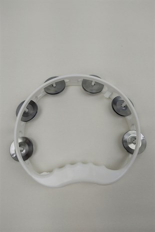 5 Pieces of White Henna Tambourine