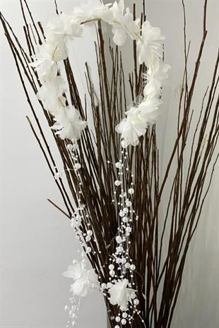 White Maternity Crown Bridal Crown