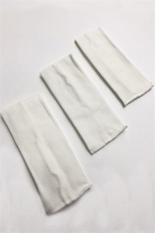 White Combed Hair Band