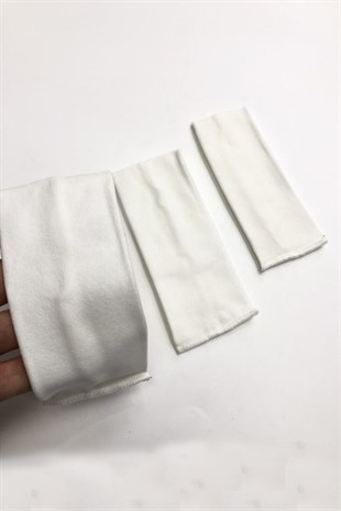 White Combed Hair Band