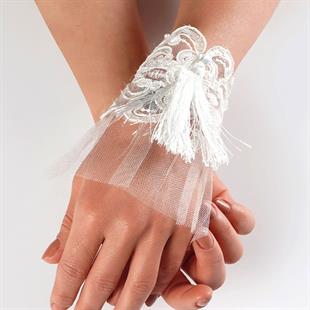 الجملة شرابة بيضاء سوار الزفاف التبعي