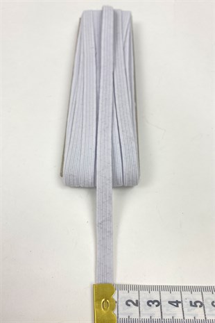 White Flat Tire 1 cm 10 mt