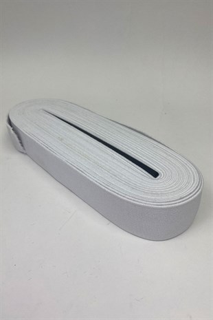 White Flat Tire 3 cm 10 mt