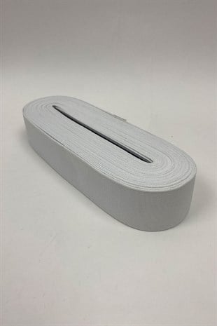 White Flat Tire 4 cm 10 mt