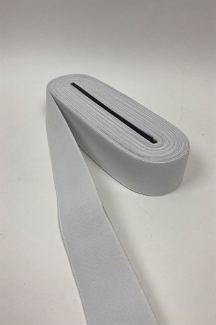 White Flat Tire 4 cm 10 mt