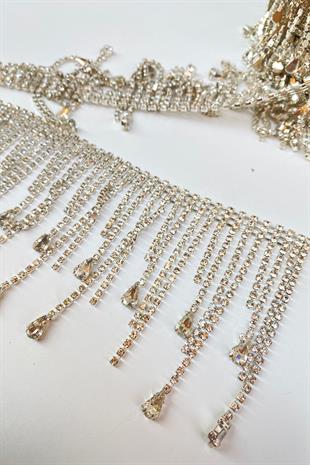 Beyoğlu Drop Stone هامش شرابة الشريط التبعي