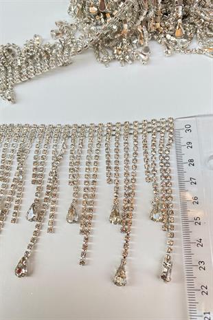 Beyoğlu Drop Stone هامش شرابة الشريط التبعي