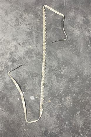 Beyoğlu Stone فستان سهرة بحزام خصر اكسسوار