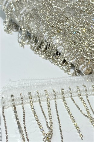 إكسسوار سلسلة حجر بيوغلو هامش شراشيب 1 متر