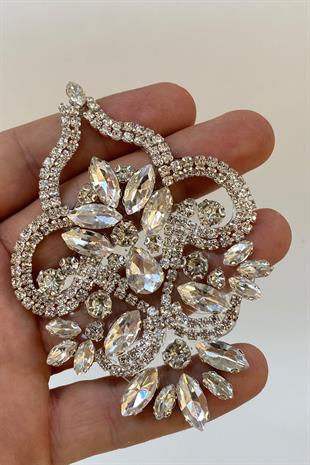 Beyoğlu Ve Mekik Taşlı Ütüyle Yapışan Parlak Aplik Apolet