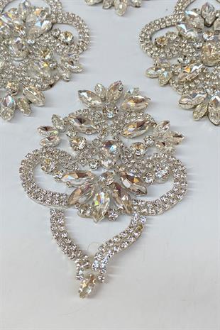 Beyoğlu Ve Mekik Taşlı Ütüyle Yapışan Parlak Aplik Apolet