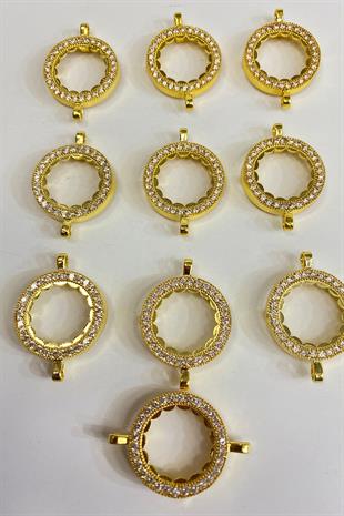 Bracelet Apparatus Quarter Gold Case Stone Apparatus