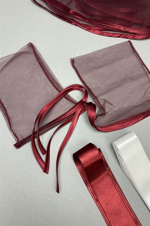 Biyeli Gelin Duvağı Ayyıldızlı Damat Örtüsü ve Takı Kurdele Seti