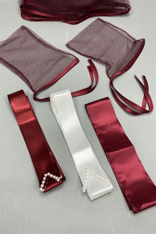 Biyeli Gelin Duvağı ve Takı Seti