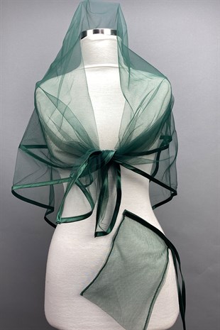 Biyeli Kare Damat Örtüsü