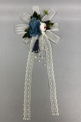 Bohça Bavul ve Konvoy Araba Süsü 1 Adet Koyu Mavi