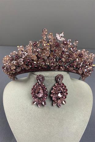 Beaded Akspring Bridal Henna Crown