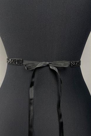 مطرز بالخرز فستان نحيف حزام الخصر الإكسسوار