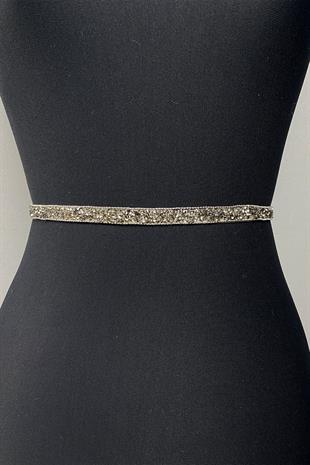 مطرز بالخرز فستان خاص حزام الخصر الإكسسوار