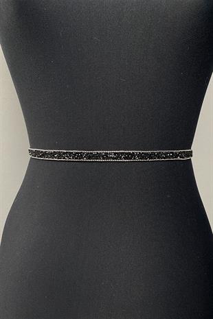 مطرز بالخرز فستان أنيق حزام الخصر الإكسسوار