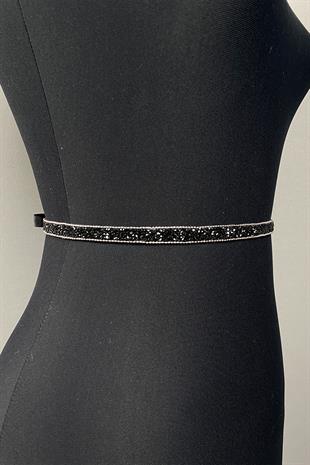 مطرز بالخرز فستان أنيق حزام الخصر الإكسسوار