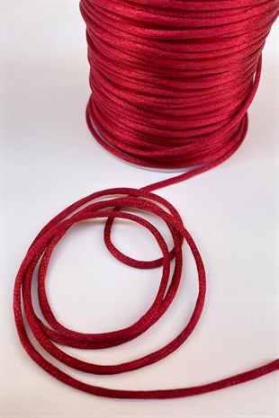 Bordo Brit İp Sıçan Kuyruğu 10 mt