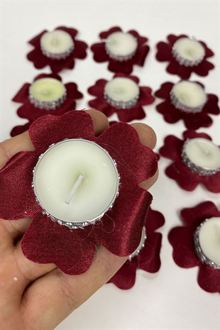 Claret Red Gift Henna Hand Wax 12 pcs