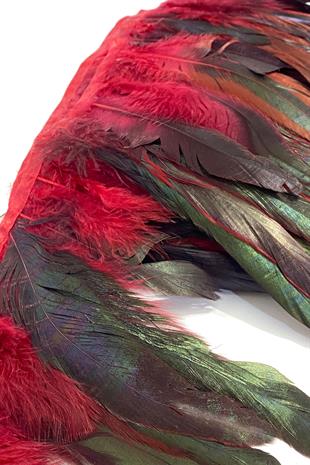 Bordo Şandel Tüyü