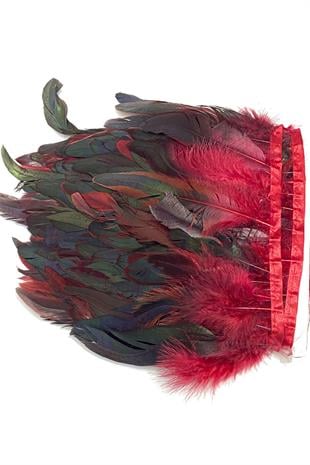 Bordo Şandel Tüyü