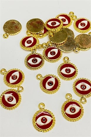 دلاية عين دائرية حمراء كلاريت 1 قطعة