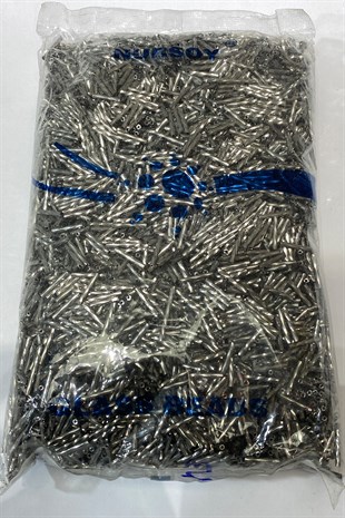 Burgulu Uzun Boru Boncuk 500 gr