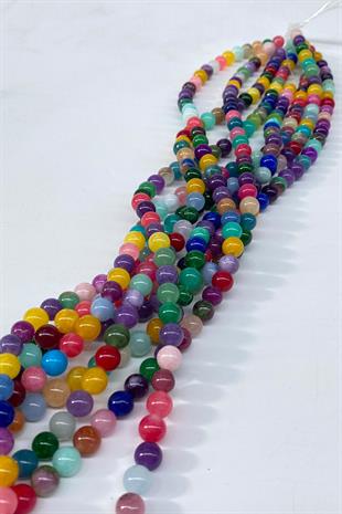 Çakra Ceyt Doğal Taş Dizi 8 mm