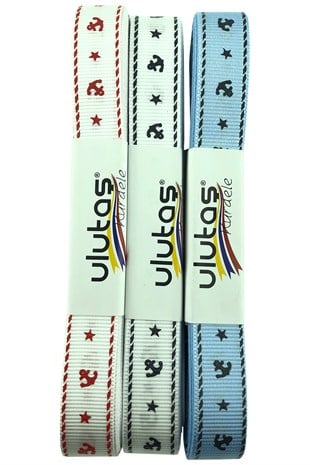 Çapa Desenli Grogren Kurdele 1,5 cm