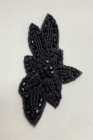 الأزهار نمط الحديد على حبة مطرزة زين