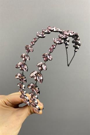 Double Row Alpha Bridal Hair Accessory