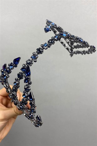 Çift Taraflı Helen Saç Aksesuarı Gelin Tacı