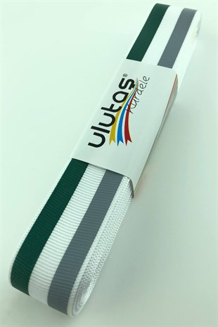 Çizgi Baskılı 10 mt Grogren Kurdele