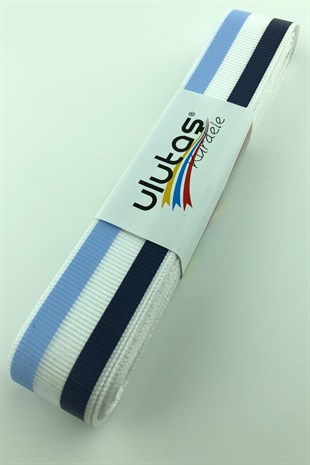 Çizgi Baskılı 10 mt Grogren Kurdele