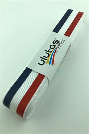 Çizgi Baskılı Kurdele Grogren 10 mt