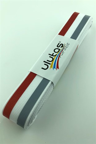 Çizgi Baskılı Kurdele Grogren 10 mt