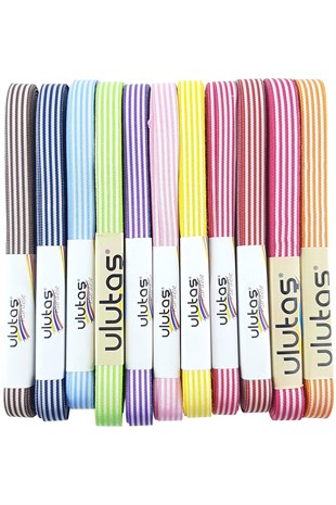 Çizgili Degrede Kurdele 1 cm 10 mt