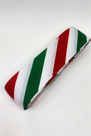Striped Christmas Ribbon