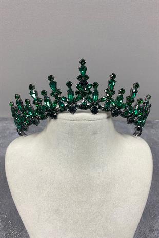 Cooker Bridal Henna Crown with Shiny Shuttle Stone