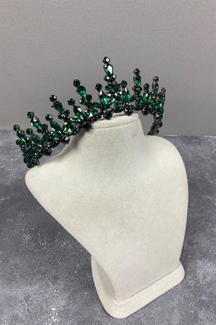 Cooker Bridal Henna Crown with Shiny Shuttle Stone