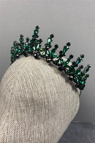Cooker Bridal Henna Crown with Shiny Shuttle Stone