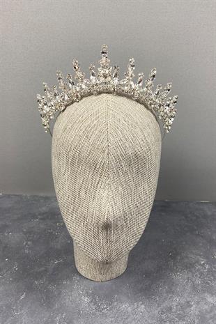 Cooker Bridal Crown with Shiny Shuttle Stone