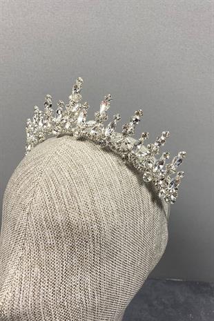 Cooker Bridal Crown with Shiny Shuttle Stone