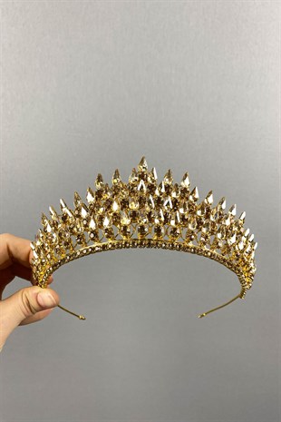 Drop 3D Bridal Henna Crown