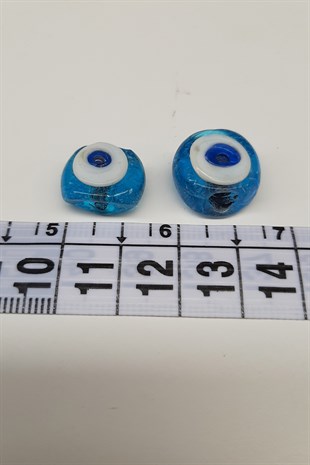 Calfs Eye Evil Eye Beads Light Blue